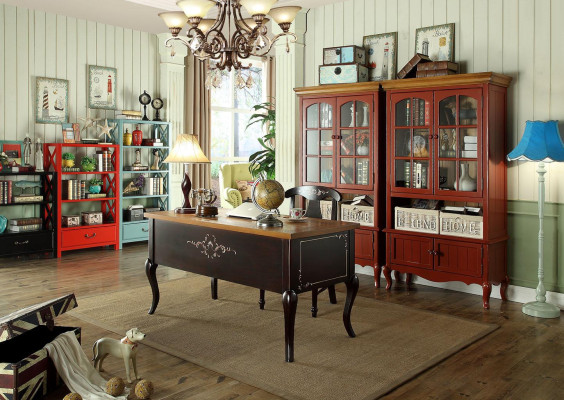 Luxus Schrank Holz Möbel Schränke Vitrine Regal Aktenschrank Glasschrank Antik