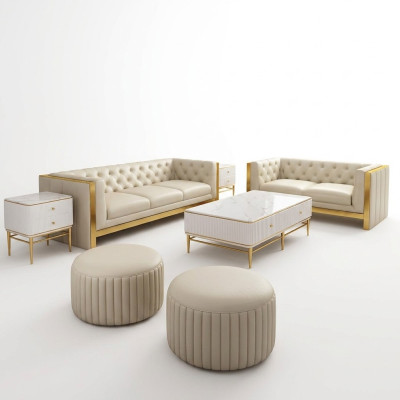 Sofagarnitur 3 2 Sitzer Set Design Sofa Polster Couchen Couch Modern