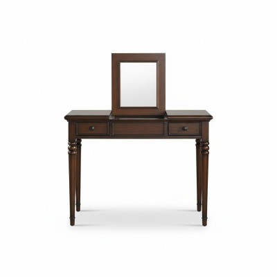 Echtholz Tisch Klassische Konsole Spiegel Kommode Schminktisch Schlafzimmer Neu