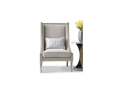 Klassische Ohrensessel Sessel Couch Sofa Polster Sitz Lounge Relax Club Stoff