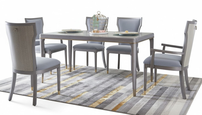 Luxus Design Polster Stuhl Stühle Büro Sitz Office Esszimmer Holz Möbel