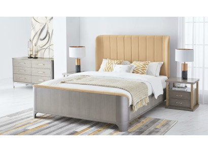 Bett 2x Nachttisch 3tlg. Schlafzimmer Set Betten neu Luxus Modern 180x200 Zimmer