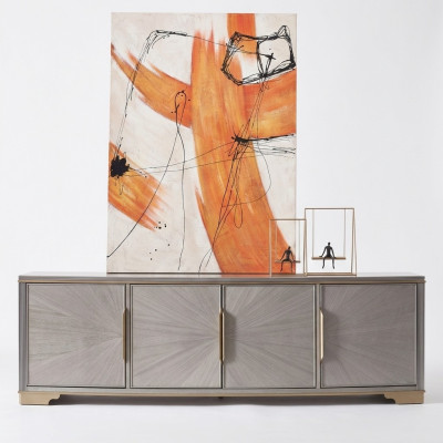 Kommode Hoch Schrank Side Low Board Kommoden Dekor Designer Edel Luxus