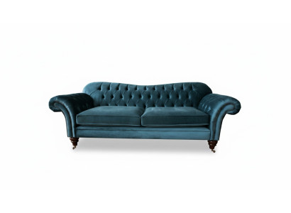 Sofa Luxus Textil Chesterfield Couch Sofas Polster Big 3 Sitzer Garnitur