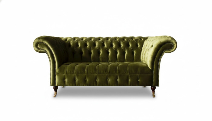 Sofa Zweisitzer 2 Sitzer Klassische Polster Neu Couchen Chesterfield Couch Neu