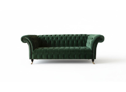 Chesterfield 3 Sitzer Sofas Polster Sitz Couch Sofa Garnitur Big Couchen