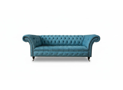 Chesterfield Couch Sofa Polster 3 Sitzer Deko Couchen Sitz Garnitur Sofas