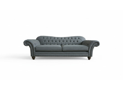 Big Chesterfield Polster Sofas Design Luxus Sofa 4 Sitzer Textil Couchen