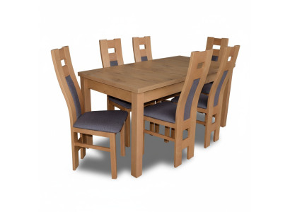 Esszimmer 6x Lehnstühle 7tlg Set Klassische Garnitur Esstisch Stuhl Gruppe Luxus