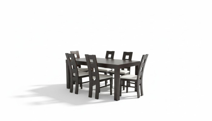 Klassische Esszimmer Möbel Essgarnitur Lehnstuhl Tisch Gruppe 7tlg.Set Klassisch