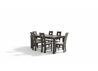 Klassische Esszimmer Möbel Essgarnitur Lehnstuhl Tisch Gruppe 7tlg.Set Klassisch