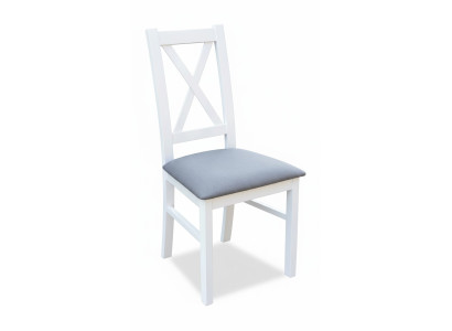 Set 1x Massivholz Sessel Esszimmerstuhl Stoff Polster Stühl Gastro Esszimmer Neu