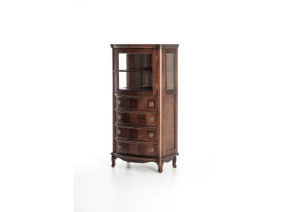 Moderne Vitrine Schrank Vitrinen Wohnzimmer Schau Design Schränke Glas Möbel Neu