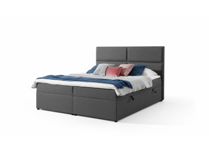 Designer Bett Chesterfield Textil Hotel Betten Doppel Schlafzimmer Luxus 180x200