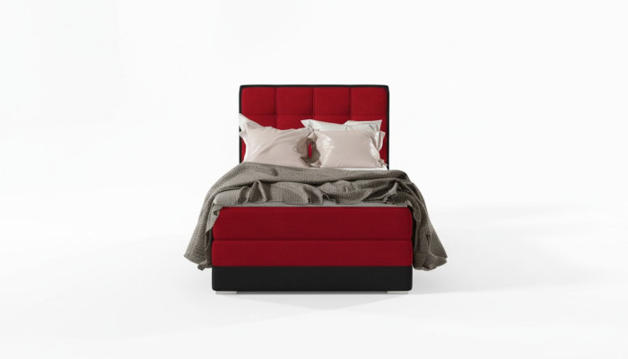Bett Polster Design Luxus Hotel Betten 90x200cm Schlaf Zimmer Boxspring Single