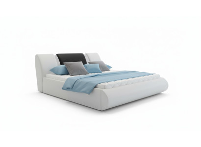 Luxus Boxspring Bett Schwarz Weiß Betten Schlafzimmermöbel Design Doppel Hotel