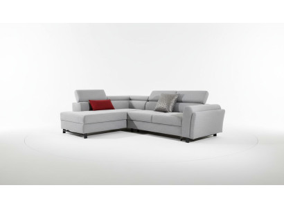 Wohnlandschaft Ecksofa L Form Sessel Set Garnitur Modern Sofa Textil Sitz Ecke