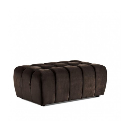 Hocker Fußhocker Beistellhocker Chaiselounge Sitzbank Samt Stoff