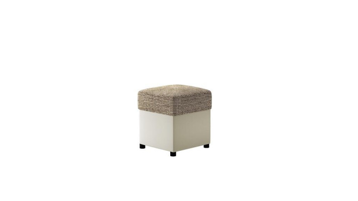 Designer Luxus Hocker Polster Sitz Textil Relax Beistell Sofa Sitzbank