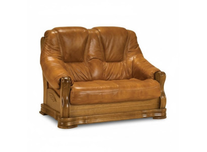 Sofas 2 Sitzer Designer Zweisitzer Ledersofa Wohnzimmer Couchen Polstersofa