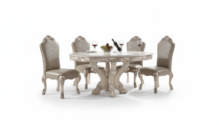 Esszimmer Set Ess Gruppe Holz Tisch Tische 7tlg Komplett Set Esstisch 6x Stühle