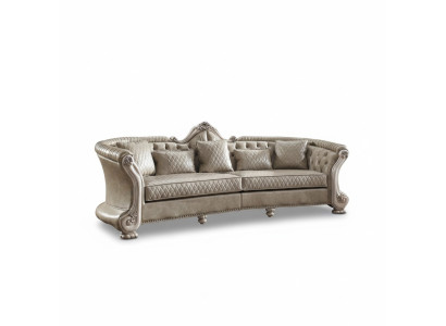 Big xxl Sofa Couch klassische Möbel Polster Sofas 4 Sitzer Barock Textil Couchen