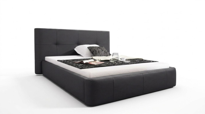 Bett Polster Design Luxus Doppel Hotel Betten Schlaf Zimmer Modern Leder
