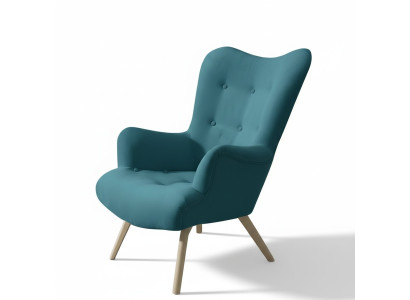 Sessel Einsitzer Lounge Club Möbel Ohrensessel Sofa Couch Fernseh Polster Neu