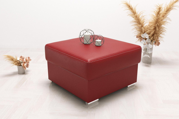 Hocker Polsterhocker Sitzhocker Edler Truhe Box Pouf Fußhocker Sitz