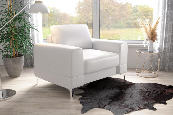 Couch Polster Lehn Stuhl Einsitzer Fernseh Polster Sessel 1 Sitzer Lounge Club