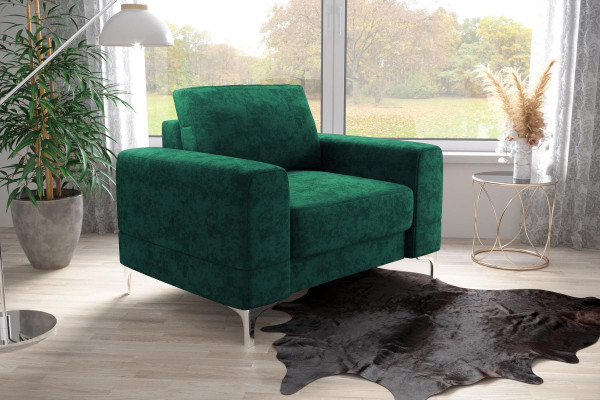 Couch Polster Lehn Stuhl Einsitzer Fernseh Polster Sessel 1 Sitzer Lounge Club