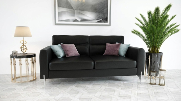 Sofas Couches Elegantes Design Luxus Samt Stoff Sofa Couch Polsterung 2 Sitzer