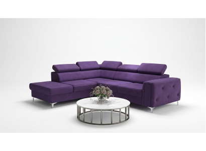 Design Ecksofa L-Form Couch Polsterung Luxus Wohnzimmer Soft Style Couchen Neu