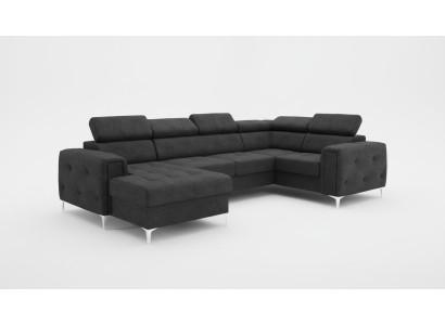 Wohnlandschaft Design Ecksofa Textil Couchen Sofas U Form Sofa Couch Polster Neu