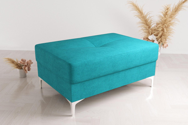 Couch Textil Sitz Neu Fußhocker Polster Hocker Bank Beistellhocker