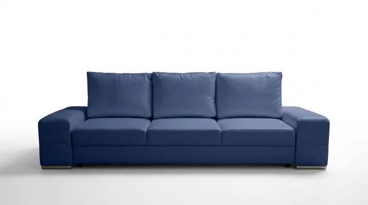 Couch Kunstleder Sofa Edles Design Designer 3 Sitzer Möbel Klassische Möbel xxl