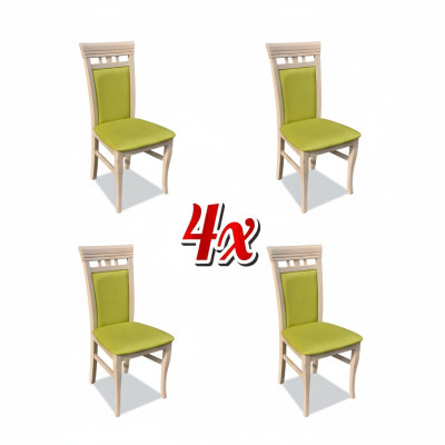 Garnitur Sessel Neu 4x Stühle Stuhl Polster Design Lounge Küchen Sitz Esszimmer