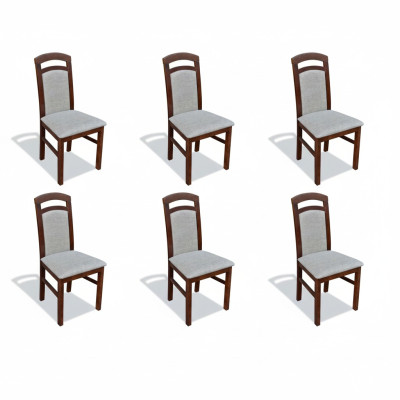 Komplett Gruppe Wohnzimmer 6x Stück Neu Esszimmer Stuhl Set Garnitur Lehn Stühle