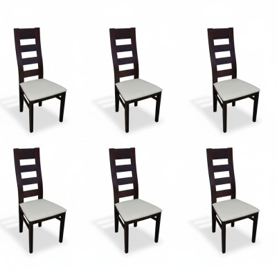 Gruppe Stoff Textil Neu Esszimmer Restaurant Design Stuhl 6x Stühle Set Sessel