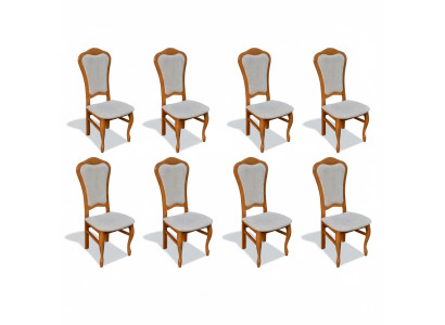 Komplette Sitzgruppe Design Esszimmer Stuhl Set Stühle 8x Garnitur Gruppen Neu