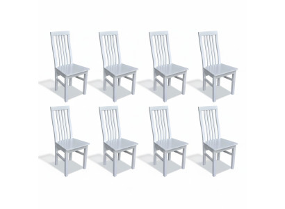 Esszimmerstuhl Designer Stühle Esszimmerstühle Neu Set 8x Stoff Massivholz Stuhl
