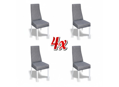 Esszimmer Küche Gruppe Set Stuhl Garnitur Sitz Polster Holz 4x Stühle Möbel Neu