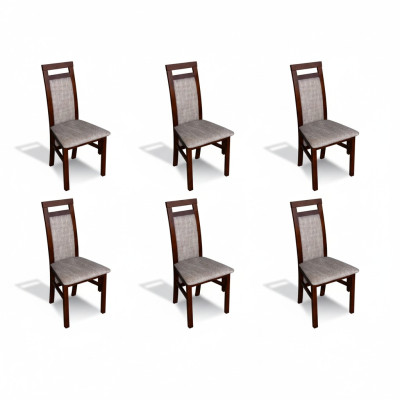 Lehnstuhl Gruppen Garnitur Esszimmer Stuhlgruppe Komplette Set 6x Lehn Stühle