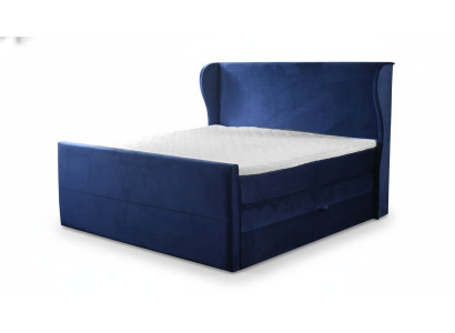 Designer-Doppelbett im modernen Stil mit Minimalismus-Elementen