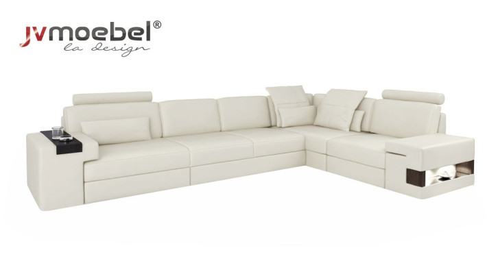 Polstermöbel Sofa Big Sofa Sofa Textil Möbel Schlafsofa Wohnzimmer L-Form Sofa