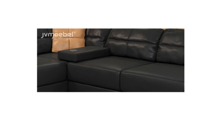 Modern Sofas Wohnlandschaft Ecksofa Stoff U-Form Couch Design Polster Textil Eck