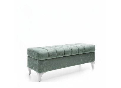 Designer Hocker Chaiselounge Wohnzimmer Modern Sitzbank Fußhocker 140 x 43cm Neu