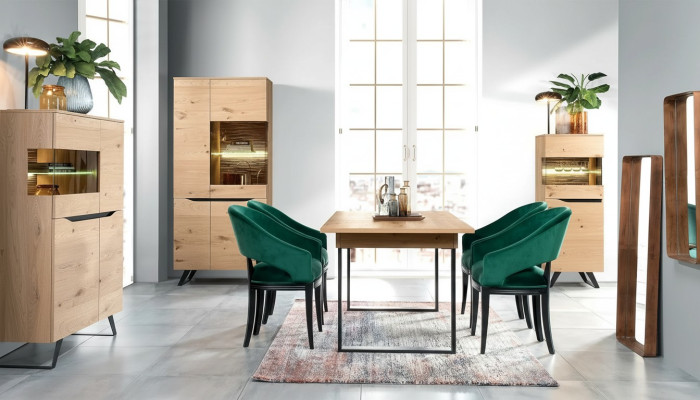 Design Vitrine Kommode Anrichte Side Schrank Regal Luxus Wohnzimmer Schränke Neu
