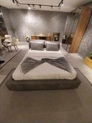 Bett Design Doppelbett Luxus Betten Polster Schlafzimmer Möbel Neu
