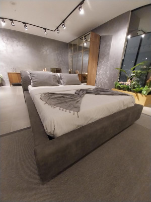 Bett Design Doppelbett Luxus Betten Polster Schlafzimmer Möbel Neu
